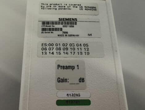 Siemens Interface 047 CPL. 05511956: 63 MHz MRI Coil Interface for 1.5T Systems thumbnail 5