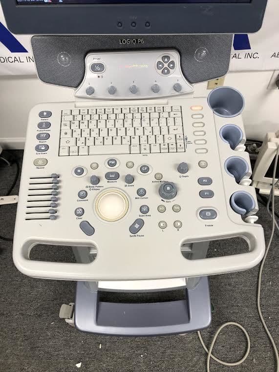 GE Healthcare Logiq P6 Ultrasound System with 3D/4D and Doppler thumbnail 5