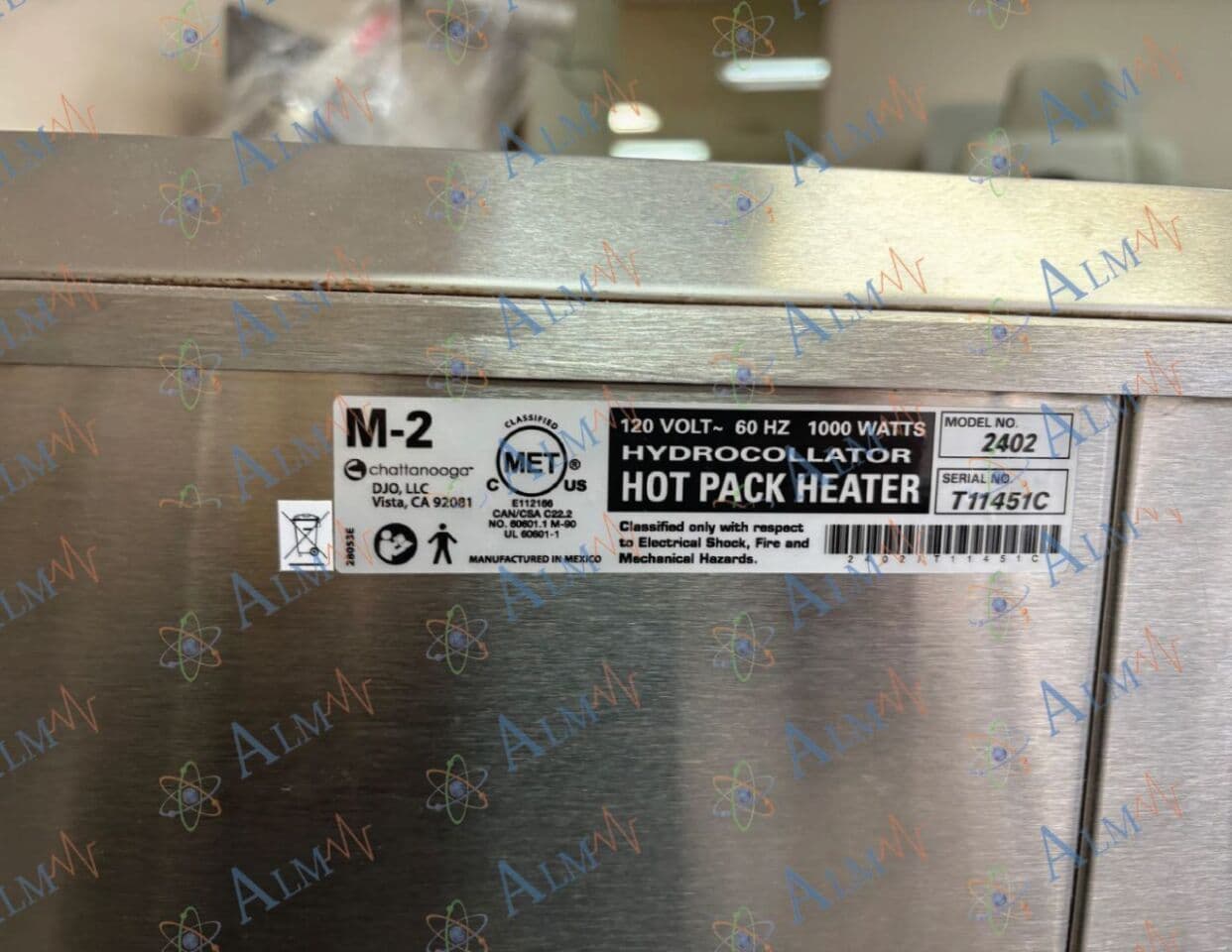 Chattanooga M-2 Hydrocollator Hot Pack Unit thumbnail 5