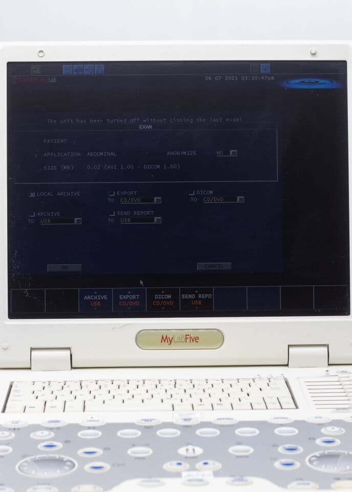 Esaote Biosound MyLab Five Portable Ultrasound System thumbnail 3