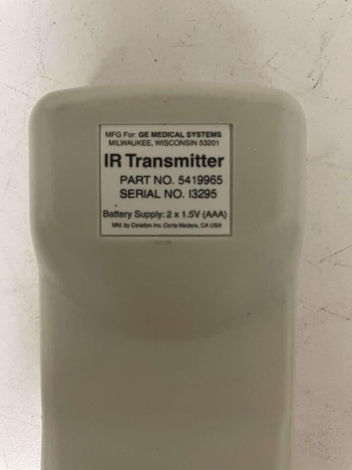 GE 5419965 IR Transmitter Remote Hand Switch for Innova X-Ray Systems thumbnail 3
