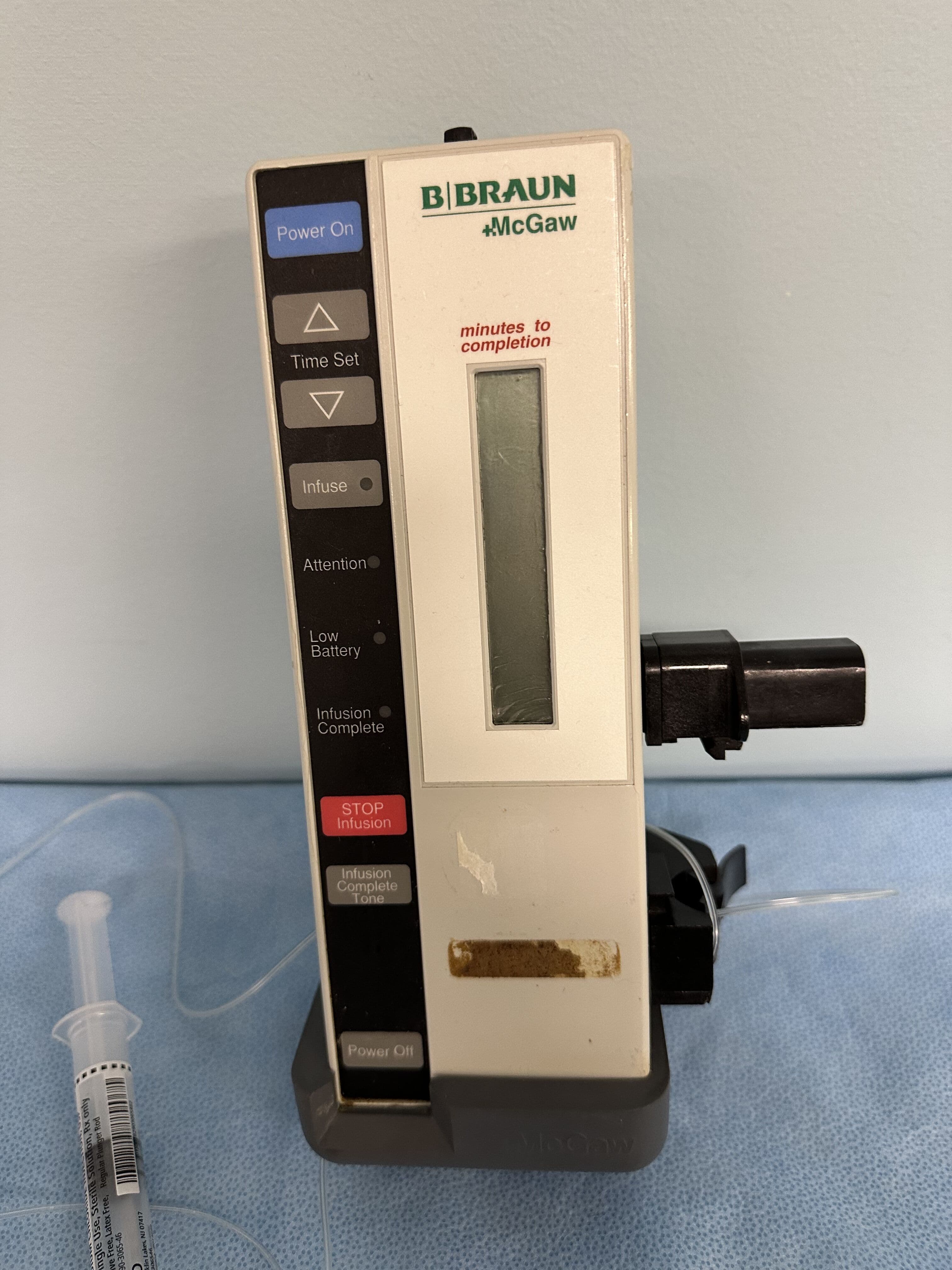 B. Braun McGaw 360 Infuser IV Infusion Pump
