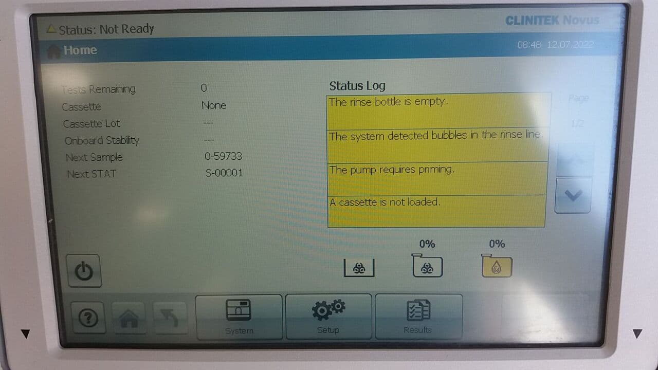 Siemens CLINITEK NOVUS Automated Urine Chemistry Analyzer thumbnail 6