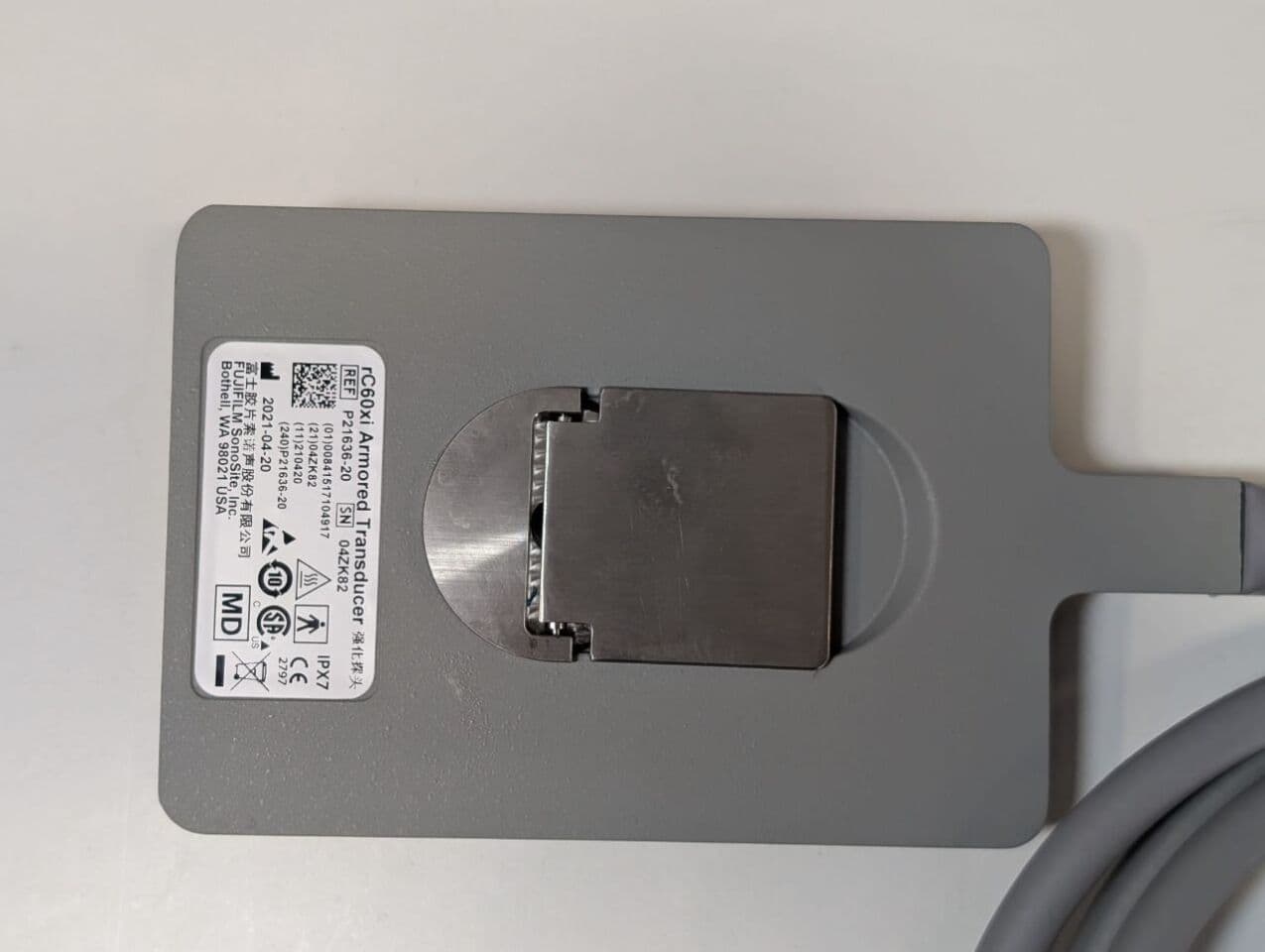 Sonosite rC60xi Convex Ultrasound Transducer thumbnail 2
