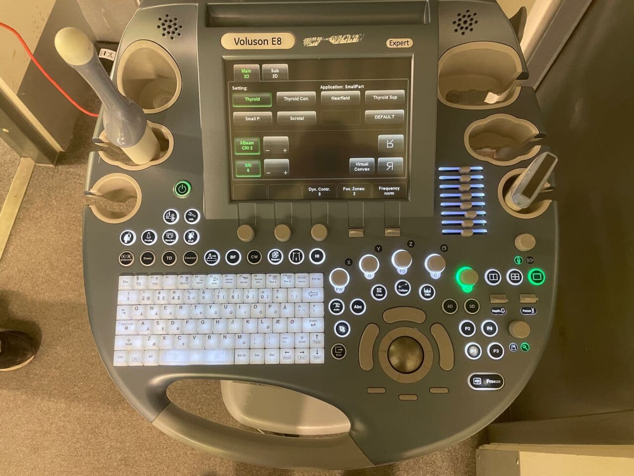 GE Voluson E8 Expert Ultrasound System thumbnail 3