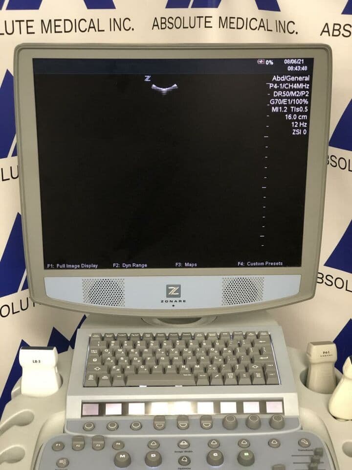 ZONARE Z-ONE Ultrasound System with Linear and Curved Array Probes thumbnail 3