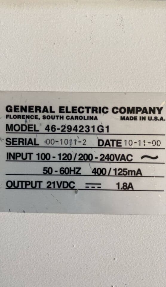 GE 46-294231G1 Test Heater / Run Down Box for Signa MRI Systems thumbnail 2