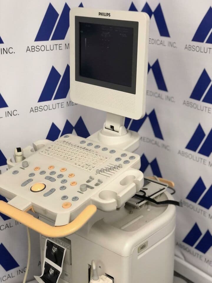 Philips HD 3 Diagnostic Ultrasound System with L9-3 Linear Probe thumbnail 6