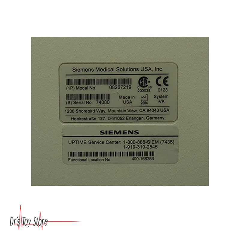 Acuson Siemens 08267219 Portable Cardiac Ultrasound System thumbnail 4