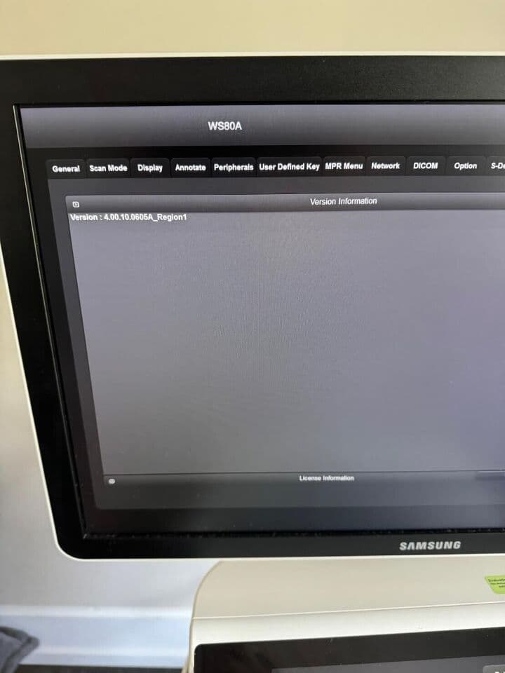 Samsung WS80 Elite Premium Ultrasound System thumbnail 6