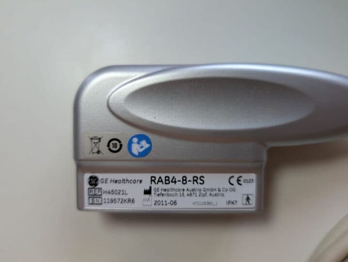 GE RAB4-8-RS 4D Convex Ultrasound Transducer thumbnail 2