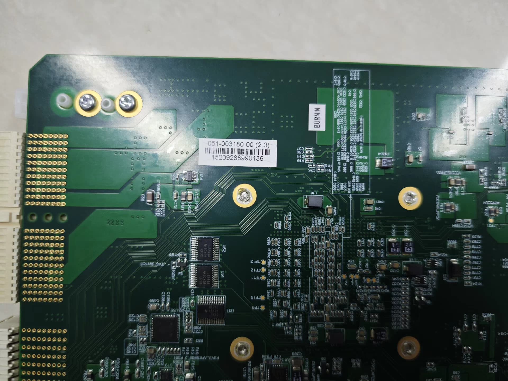 Repair Mindray DC-60 DC-70 Channel Board 051-003180-00 / TR64 Front-End Board Repair Service (No Image / Artifact Imaging / No Echo / Intermittent Operation / Probe Related Errors) thumbnail 4