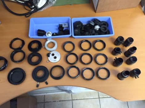 Carl Zeiss Misc. Replacement Lenses and Parts for O/R Microscopes