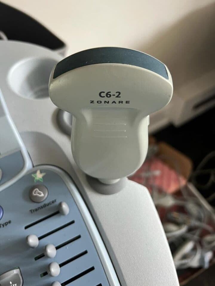 ZONARE C6-2 Curved Array Ultrasound Transducer image 1