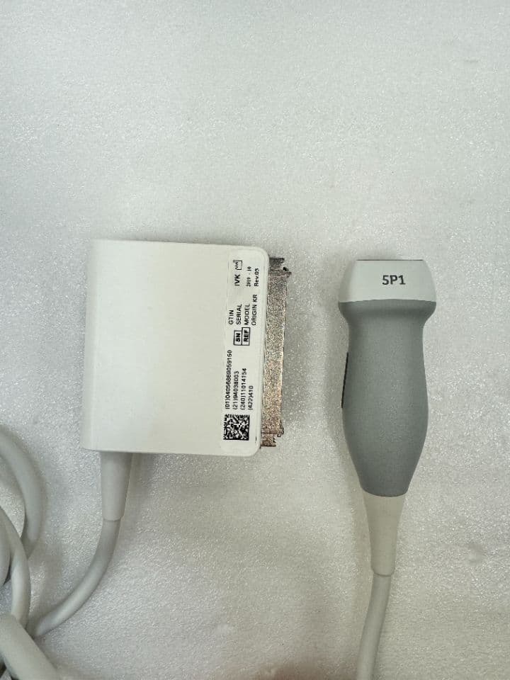 Acuson Siemens 5P1 Phased Array Ultrasound Transducer for Cardiac and Abdominal Imaging thumbnail 2
