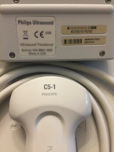 Philips C5-1 Curved Array Ultrasound Transducer thumbnail 4