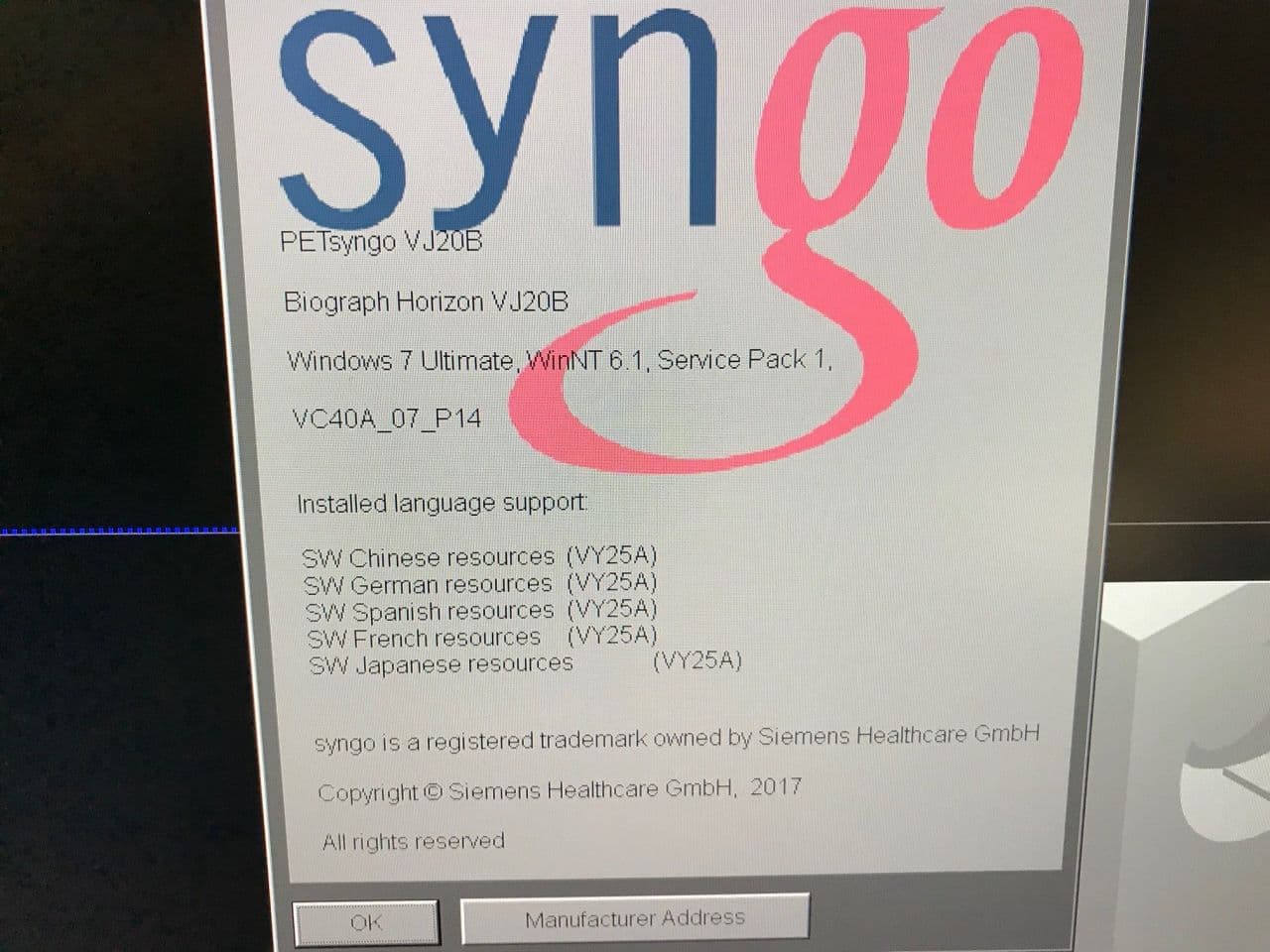 Siemens Biograph Horizon PET/CT Imaging System thumbnail 3