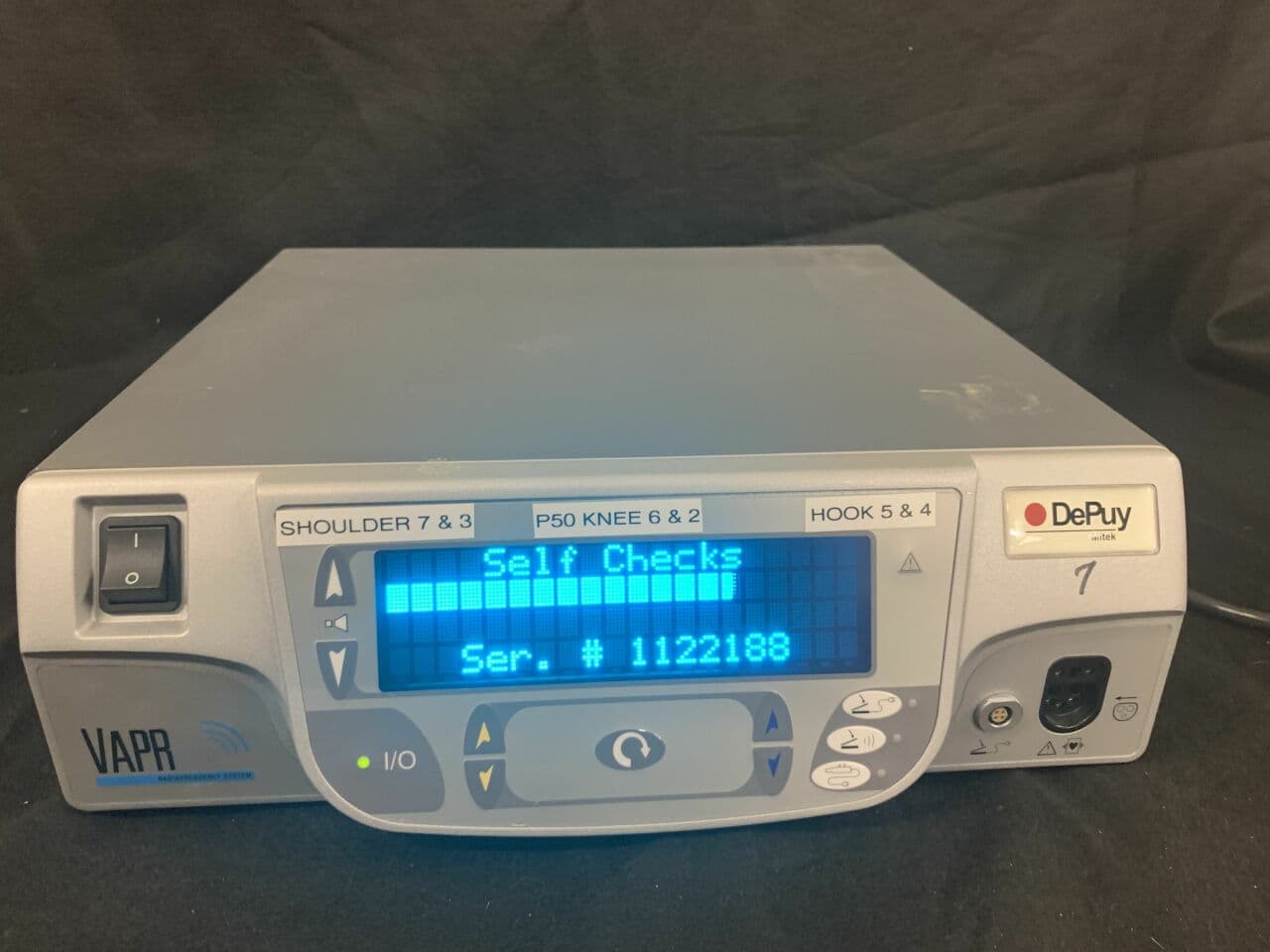DePuy Mitek VAPRvue RF Electrosurgical Unit with Footswitch thumbnail 2