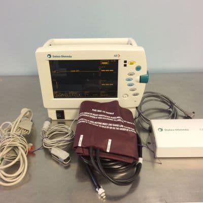 Biomed Certified Datex-Ohmeda S/5 Light Multiparameter Monitor