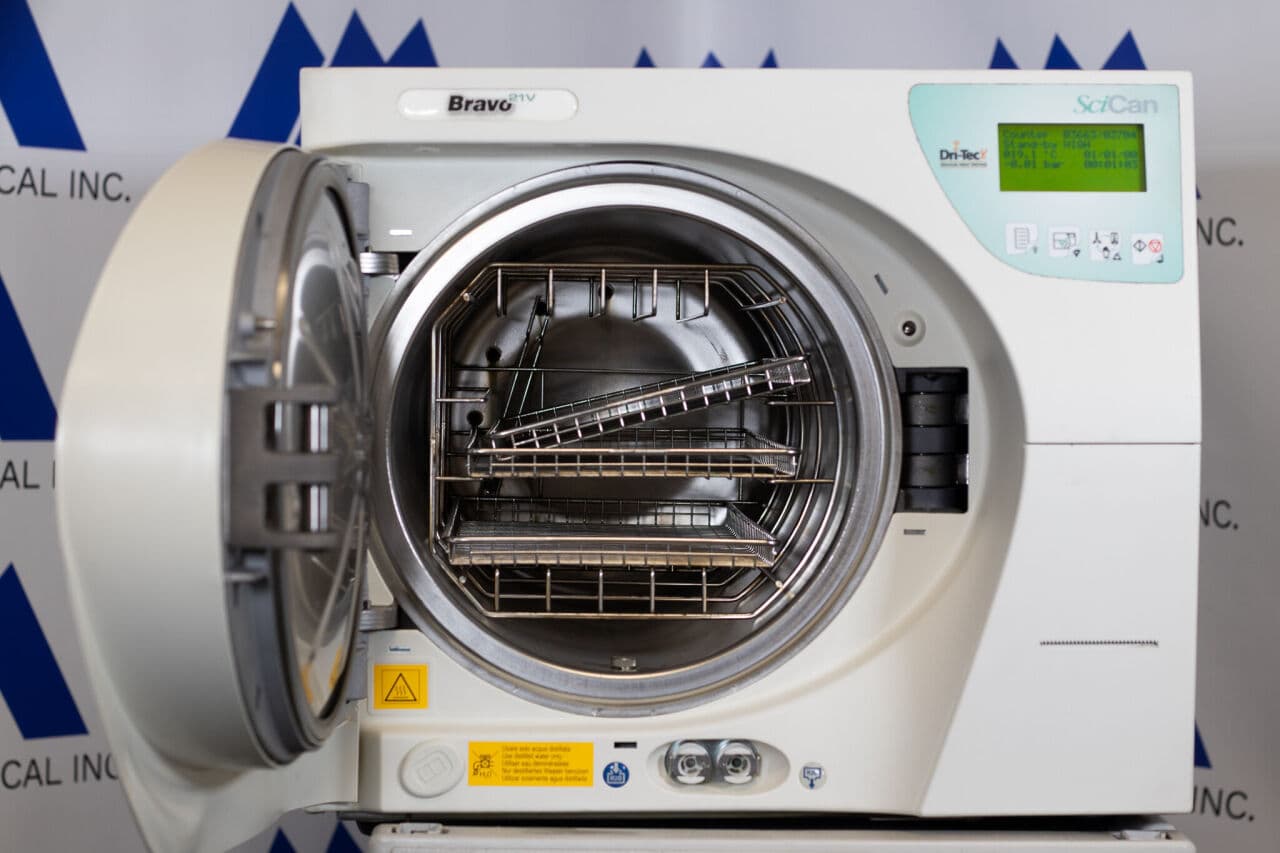 SciCan Bravo 21V Fractionated Vacuum Tabletop Autoclave thumbnail 2