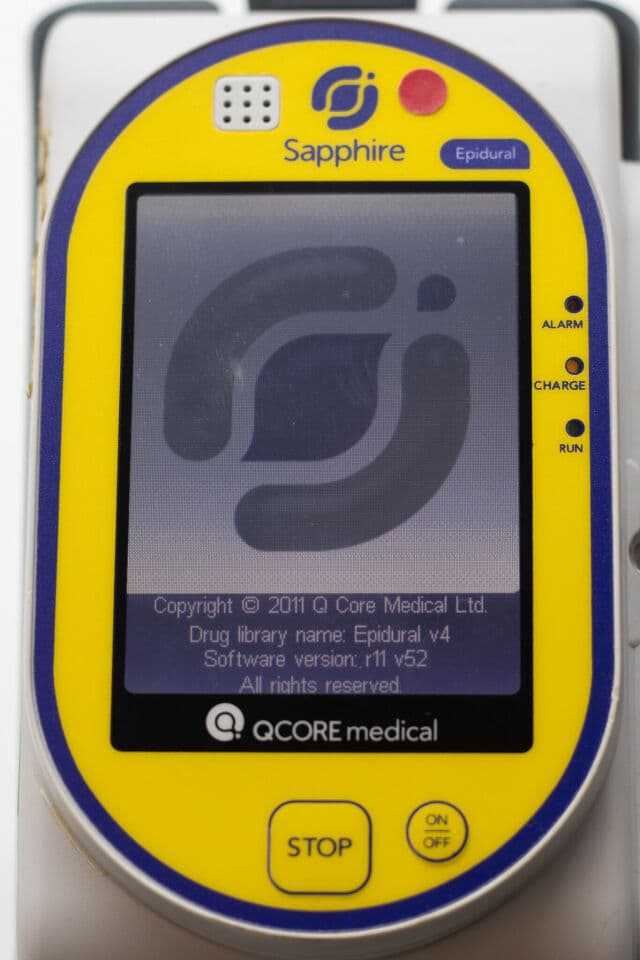 QCORE Sapphire Epidural Infusion Pump image 1