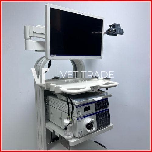 Olympus EVIS EXERA III Endoscopy System with CV-190 Processor and CLV-190 Light Source thumbnail 4