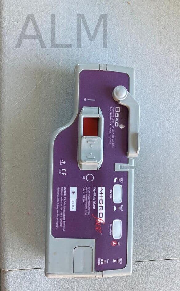 Small-Volume Syringe Infusion Pump — Baxter MicroFuse Dual Rate Infuser thumbnail 2
