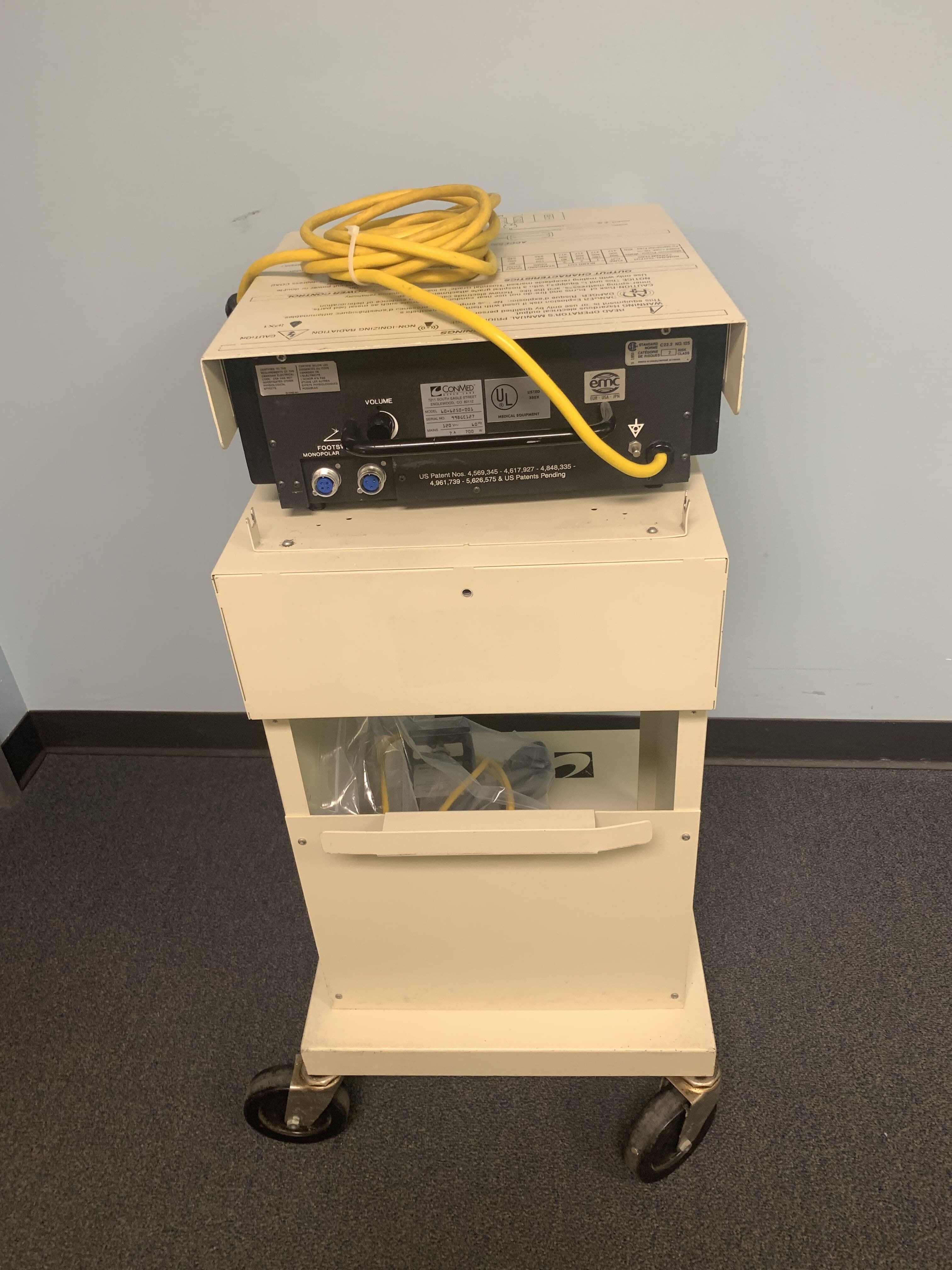 ConMed Excalibur Plus PC Electrosurgical Unit thumbnail 5