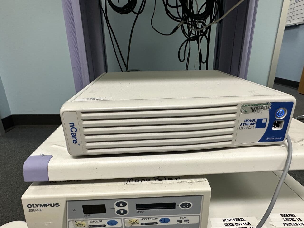 Olympus Evis EXERA II CV-180 Video Endoscopy Tower thumbnail 5