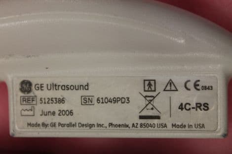 GE 4C-RS Convex Array Ultrasound Transducer thumbnail 3
