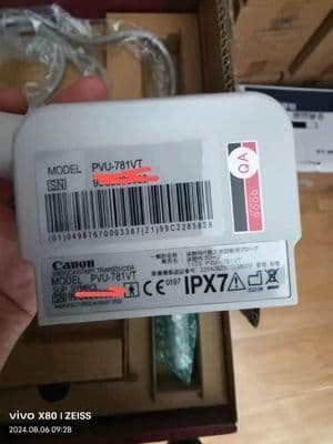 Canon Toshiba PVU-781VT Endocavity Ultrasound Probe thumbnail 3