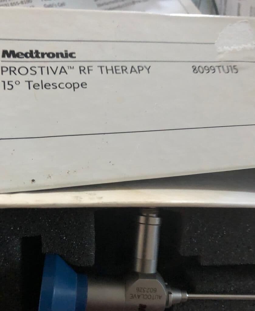 Autoclavable 15-Degree Medtronic 8099TU15 Telescope for Prostiva RF Therapy thumbnail 4
