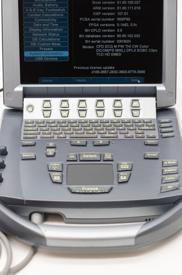 Sonosite M-Turbo Portable Ultrasound System thumbnail 4