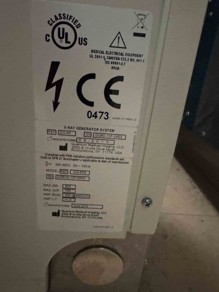 Carestream Revolution DR Digital Radiography Room thumbnail 4