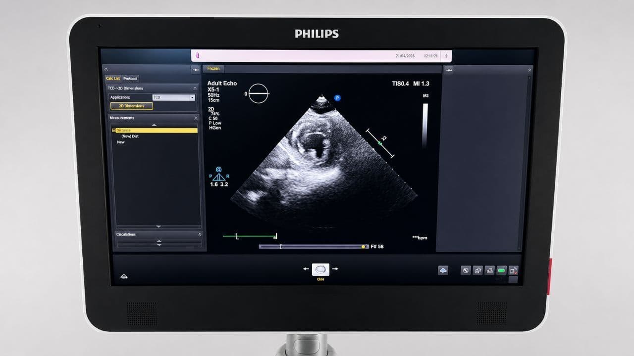 For Sale PHILIPS CVx 2018 HW B with X5-1 probe Software 11.0.4 Cardiac - Vascular Ultrasound thumbnail 6