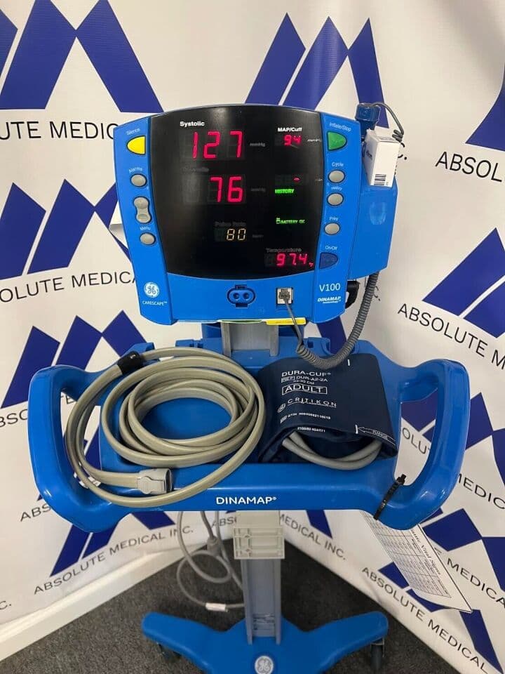GE Dinamap V100 Vital Signs Monitor thumbnail 5
