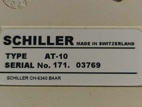 Schiller AT-10 Portable ECG Unit for Clinical Diagnostics thumbnail 7