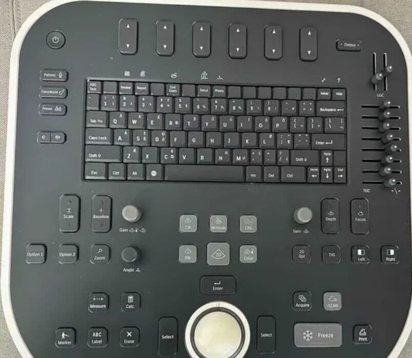 Philips HD5 Ultrasound Control Panel Assembly 454110297611 image 1