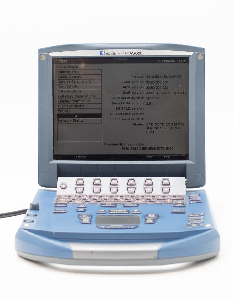 SonoSite MicroMaxx Portable Ultrasound System thumbnail 2