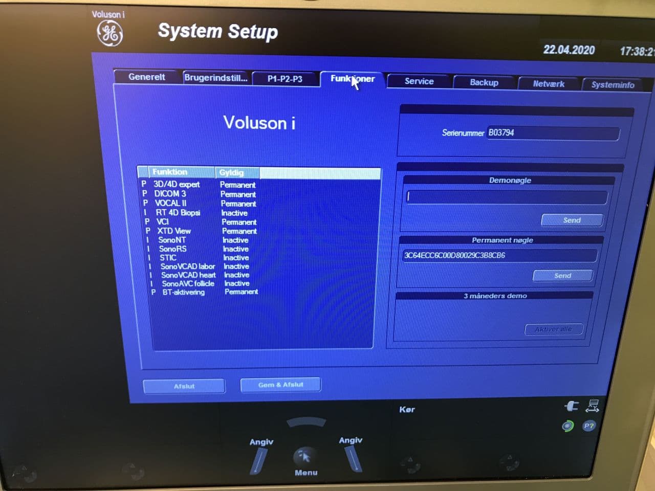 GE Voluson i Portable OB/GYN and Vascular Ultrasound System thumbnail 3