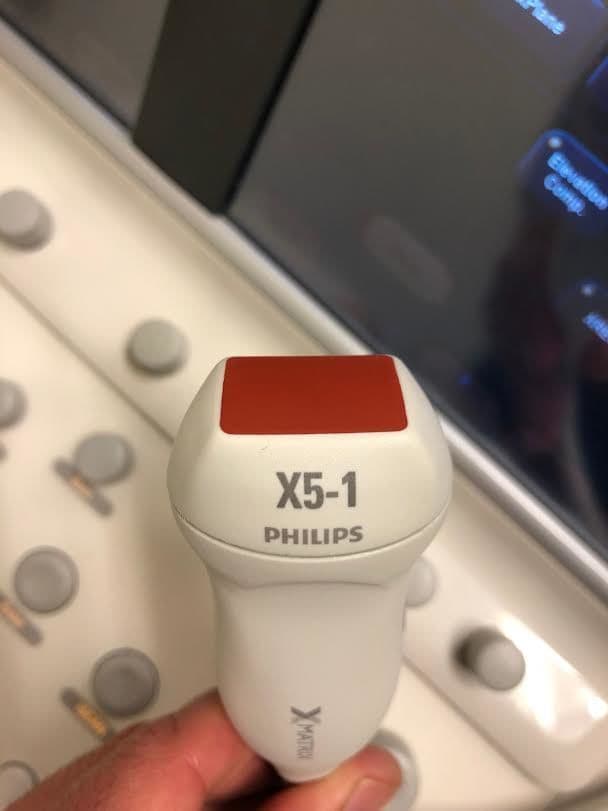 Philips X5-1 X-Matrix Phased Array Ultrasound Transducer image 1