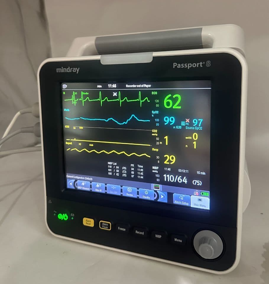 Mindray Passport 8 Patient Monitor thumbnail 3