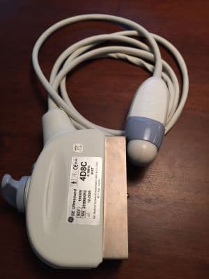 GE 4D8C 4D Ultrasound Transducer for Logiq Systems image 1