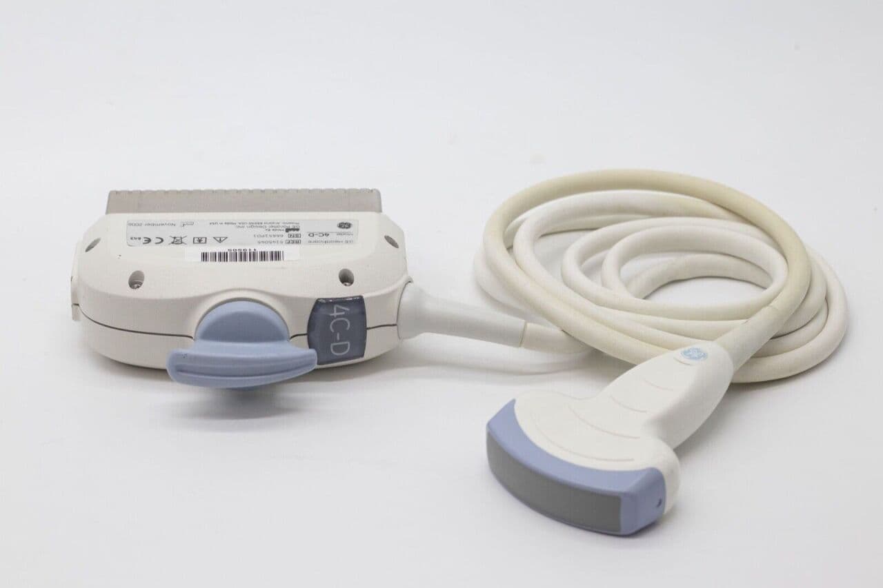 GE 4C-D Curved Array Ultrasound Transducer image 1