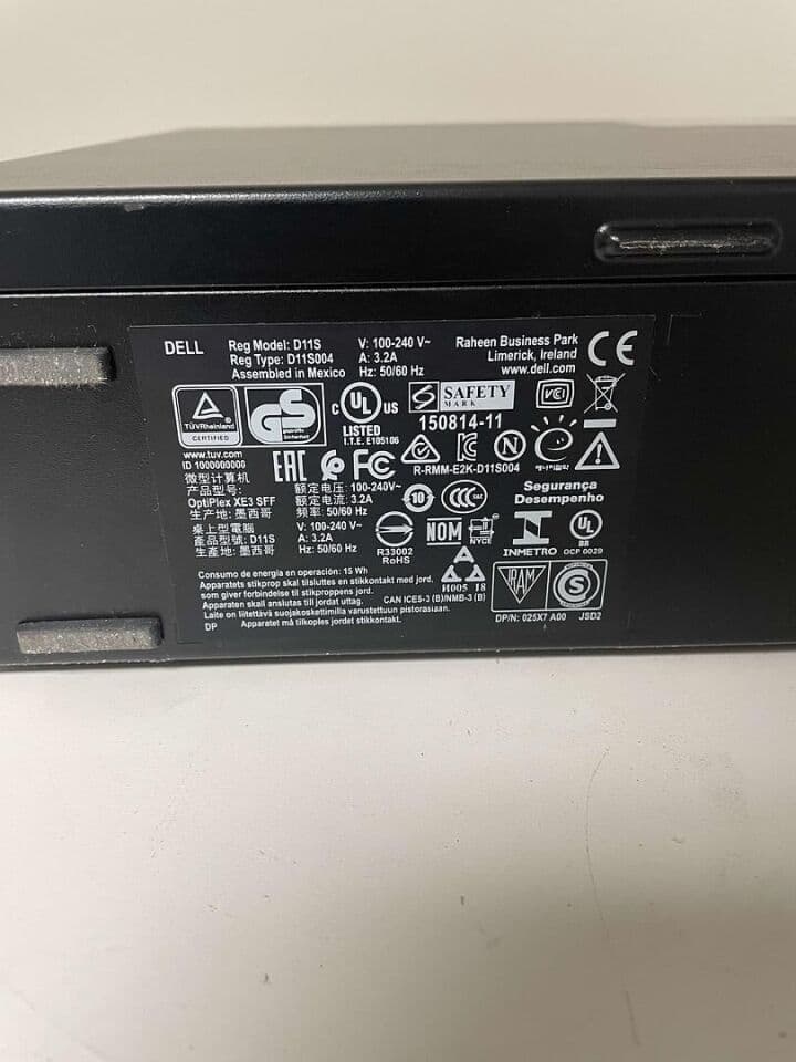 Dell Optiplex XE3 Computer System thumbnail 5