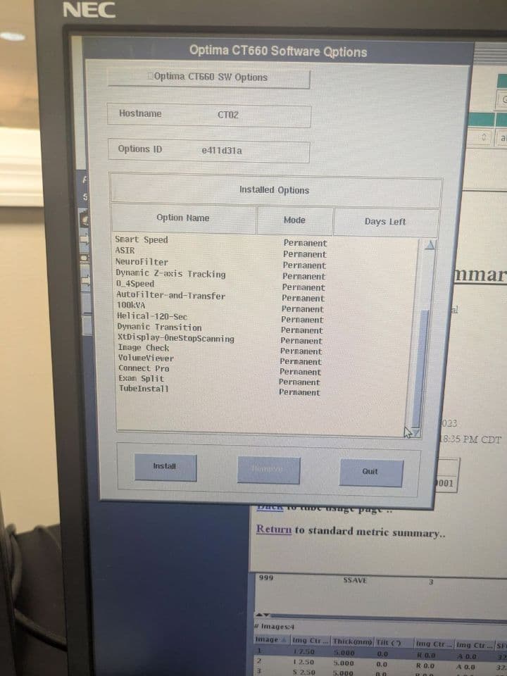 GE Optima CT660 Computed Tomography Scanner thumbnail 9