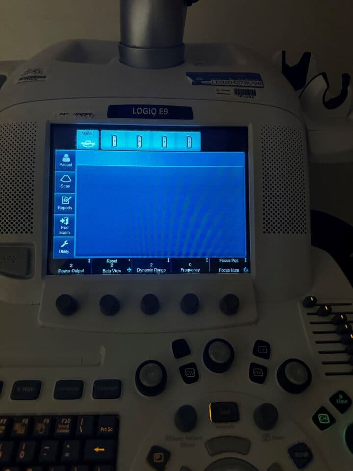 GE Logiq E9 Shared Service Color Doppler Ultrasound System thumbnail 4