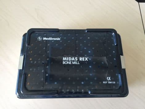 Sterilization Container for Medtronic Midas Rex BM110 Bone Mill