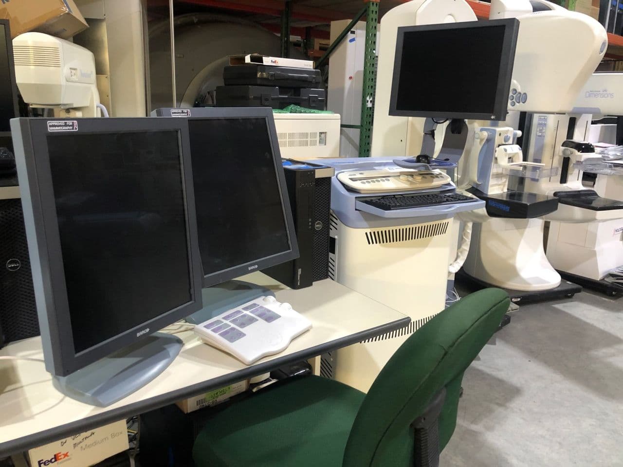 GE 3D SenoClaire Tomosynthesis Digital Mammography Unit thumbnail 3