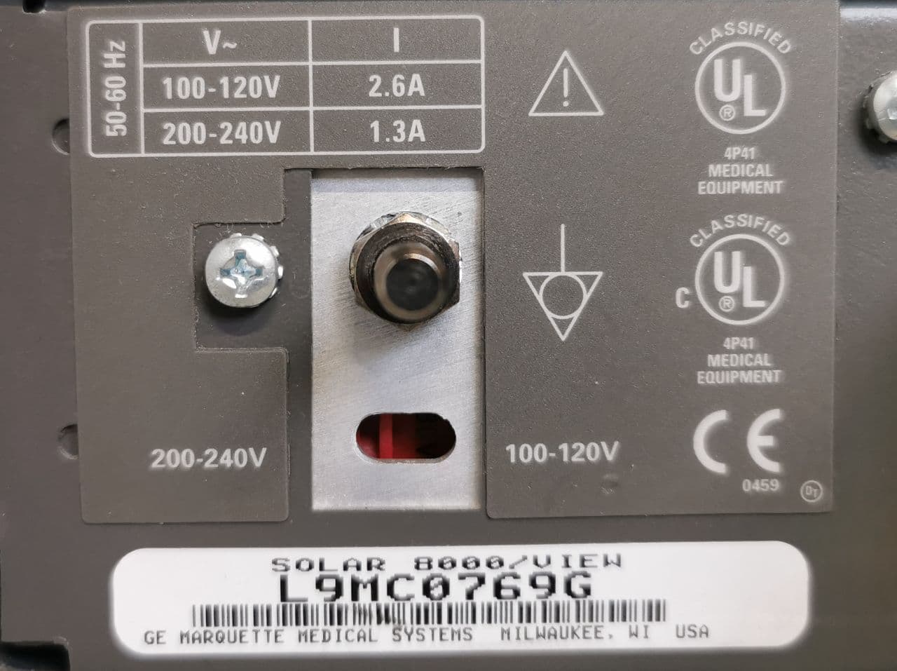 Bedside Monitor System — GE Solar 8000 with MD15 Monitor thumbnail 7